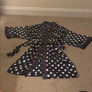Polka Dot Smokers robe